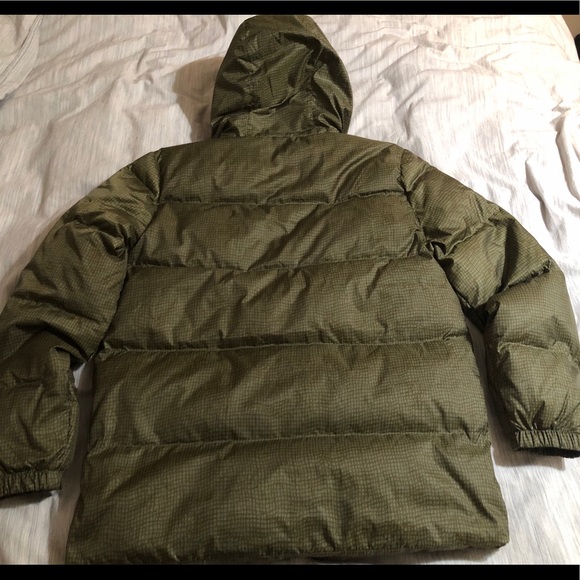 Converse printed Puffer Jacket in Field Surplus - Picture 6 of 8